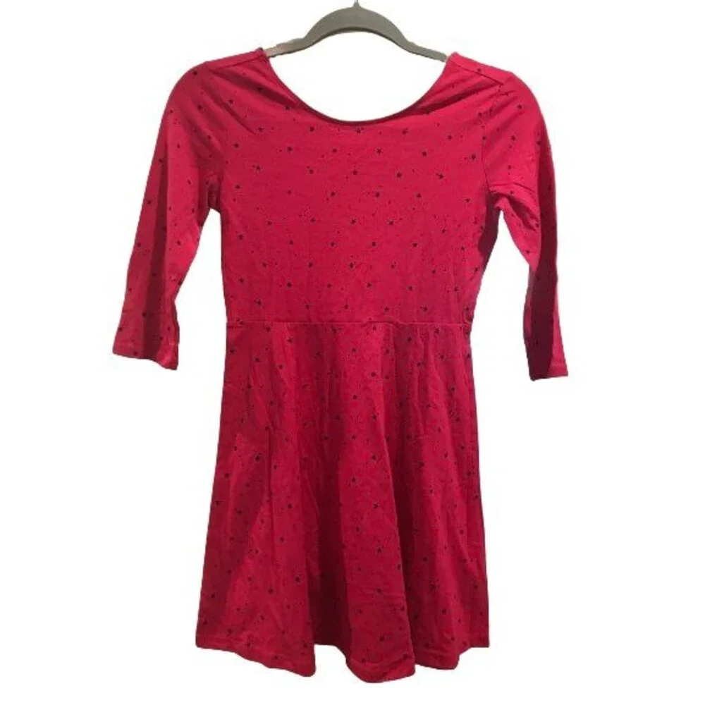 Girl's 10/12 Large Dress Old Navy Cotton Pink NWT